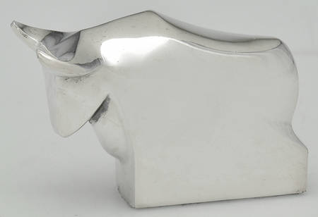Animal Figurine-Miniature Steer-Bull - With Box