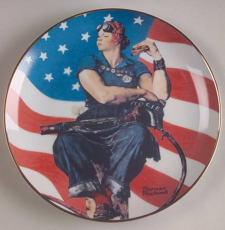 Rockwells American Heroes Rosie The Riveter - No Box