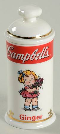 Campbell Soup Kids Spice Jar Ginger - Spice Jar Set-Ind Jar-Motif 8