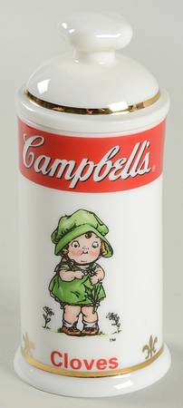 Campbell Soup Kids Spice Jar Cloves - Spice Jar Set-Ind Jar-Motif 23