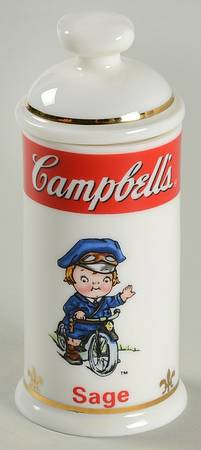 Campbell Soup Kids Spice Jar Sage - Spice Jar Set-Ind Jar-Motif 17