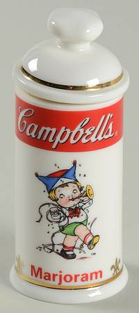 Campbell Soup Kids Spice Jar Marjoram - Spice Jar Set-Ind Jar-Motif 13