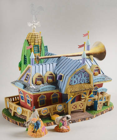 Storybook Village Lil' Boy Blue Petting Zoo-Set Of 3 - Boxed