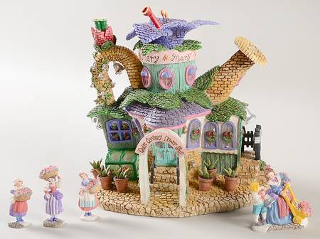 Storybook Village Mary Mary Quite Contrary-Set Of 5 - With Box