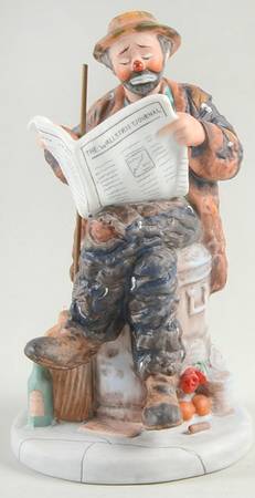 Emmett Kelly Clowns Wallstreet - Boxed