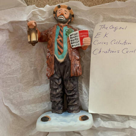 Emmett Kelly Clowns Christmas Carol - No Box