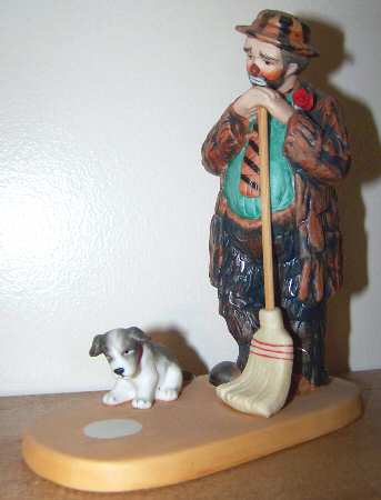Emmett Kelly Clowns Mysterious Spotlight - No Box