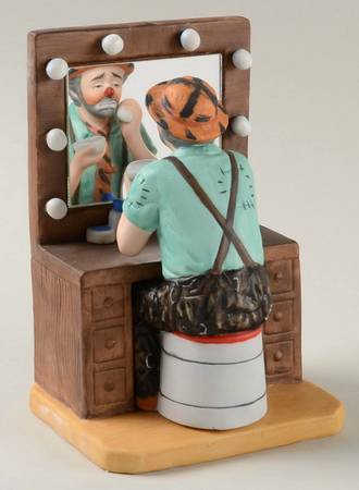 Emmett Kelly Clowns Dressing Room - No Box