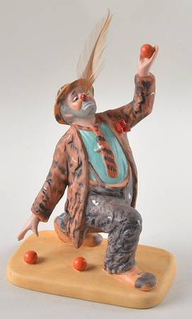 Emmett Kelly Clowns Feather Act - Boxed