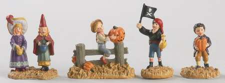 Seasons Bay Trick Or Treat-Set Of 4 - No Box