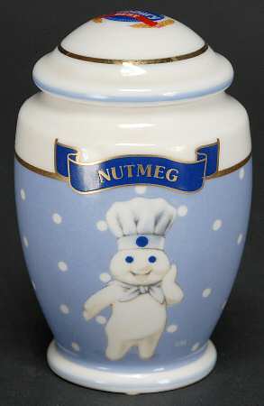 Pillsbury Doughboy-Spice Jar Collection Nutmeg - Spice Jar Set-Ind Jar-Motif 15
