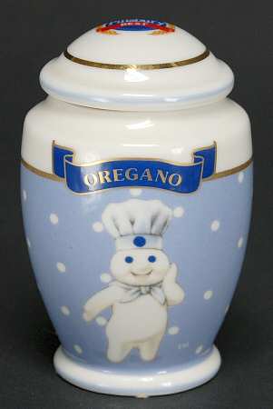 Pillsbury Doughboy-Spice Jar Collection Oregano - Spice Jar Set-Ind Jar-Motif 17