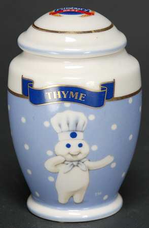 Pillsbury Doughboy-Spice Jar Collection Thyme - Spice Jar Set-Ind Jar-Motif 23