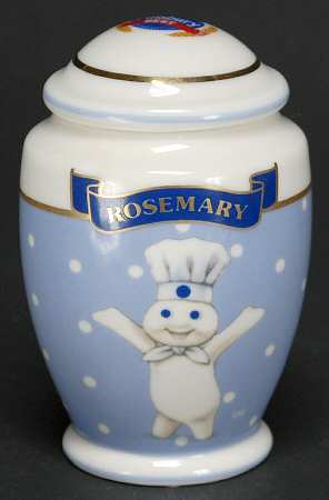 Pillsbury Doughboy-Spice Jar Collection Rosemary - Spice Jar Set-Ind Jar-Motif 20