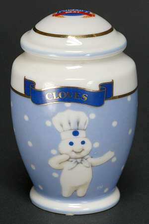 Pillsbury Doughboy-Spice Jar Collection Cloves - Spice Jar Set-Ind Jar-Motif 8