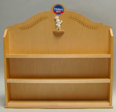 Pillsbury Doughboy-Spice Jar Collection Spice Rack - Spice Rack Wooden