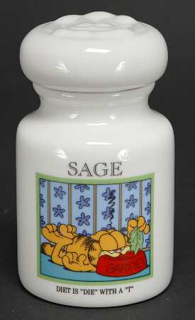 Garfield Spice Jar Collection Sage - Spice Jar Set-Ind Jar-Motif 21