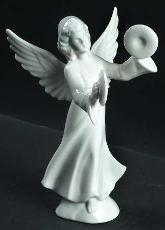 Angel Musicians Angel With Cymbals - No Box