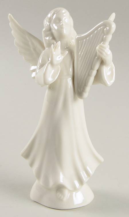 Angel Musicians Angel With Harp - No Box