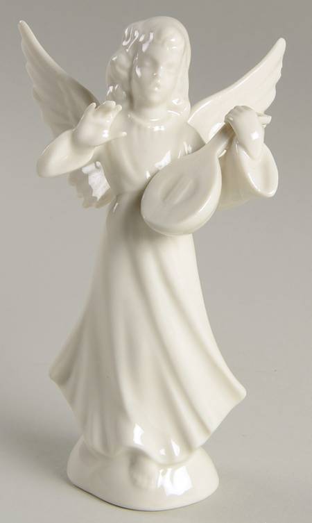 Angel Musicians Angel With Mandolin - No Box