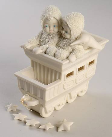 Snowbabies Friendship Club Figurine Friends Of The Frosty Frolic - Boxed