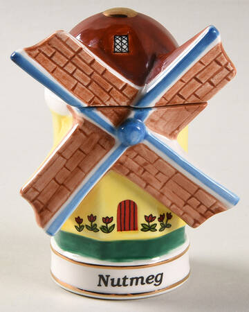 Spices of The World Nutmeg-Dutch Windmill - Spice Jar Set-Ind Jar-Motif 14