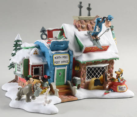 Disney Winter Wonderland North Pole Post Office - No Box
