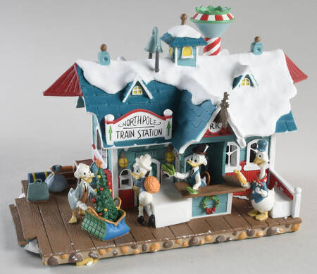 Disney Winter Wonderland North Pole Service Station - No Box