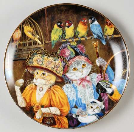 Fanciful Felines Aunt Annie's Aviary - No Box
