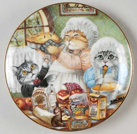 Fanciful Felines Mamma's Hot Apple Pie - No Box