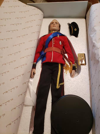Danbury Mint Dolls Prince William - Boxed