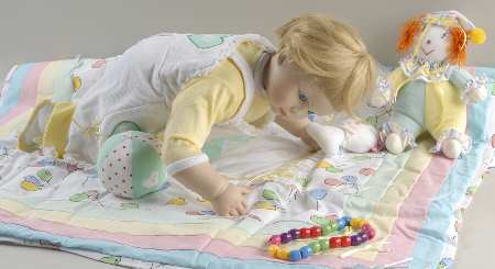 Danbury Mint Dolls Let's Play - With Box