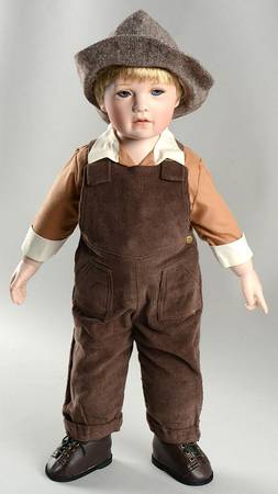 Danbury Mint Dolls Little Elvis - Boxed