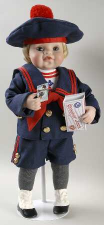 Danbury Mint Dolls Little Jack-Cracker Jack - Boxed