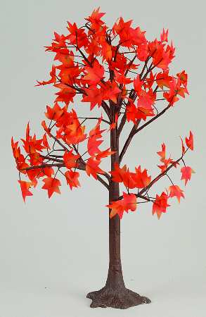 Harvest Collection Accessories Autumn Maple Tree - With Box