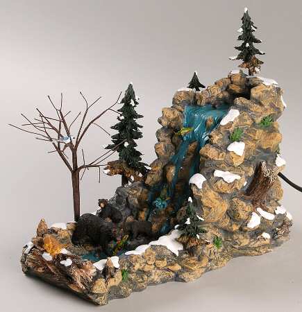 General Animated Accessories Mill Falls Working Waterfall - No Box