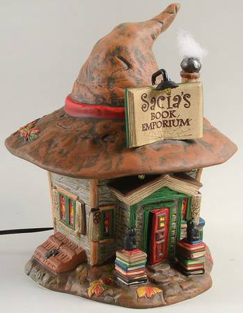 Witch Hollow-Snow Village Halloween Sacia's Book Emporium - No Box