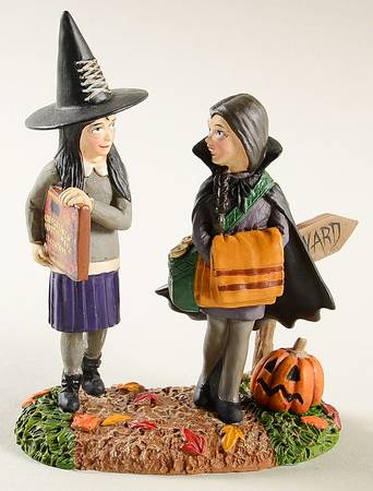 Snow Village Halloween Midnight Mischief  - No Box