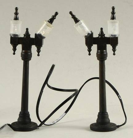 Snow Village Halloween Halloween Street Lamps - Boxed