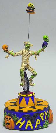Snow Village Halloween Mummy Mischief - No Box