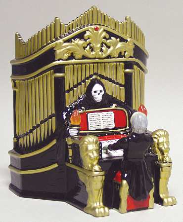 Snow Village Halloween Phantom Of The Organ - No Box