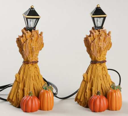 Harvest Collection Accessories Corn Stalk Lanterns - Boxed