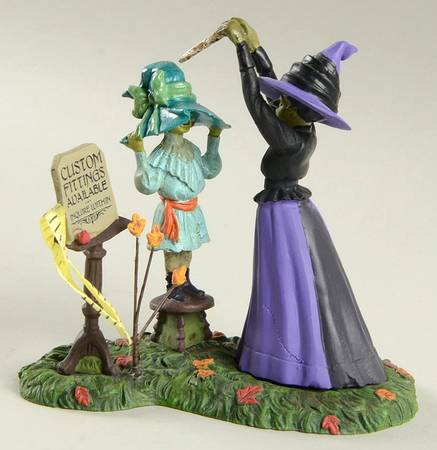 Witch Hollow-Snow Village Halloween Hattie's Hats Custom Fitted - Boxed