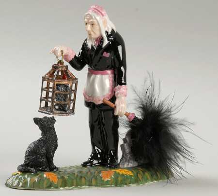 Snow Village Halloween A Gravely Haunting-2008 - No Box
