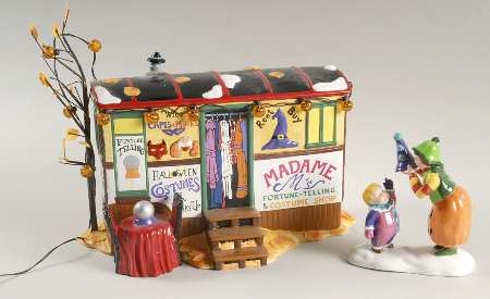 Snow Village Halloween Costumes For Sale-Set Of 2 - Boxed