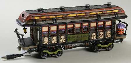Haunted Rails - Snow Village Halloween Haunted Rails Passenger Car - No Box
