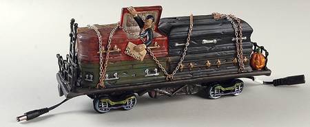 Haunted Rails - Snow Village Halloween Haunted Rails Sleeper Car - No Box