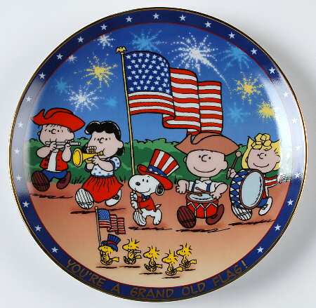 Peanuts Magical Moments You're A Grand Old Flag - No Box