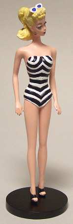 Classic Barbie Figurine Collection 1959-Barbie - With Box