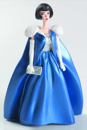 Classic Barbie Figurine Collection Midnight Blue Barbie - No Box